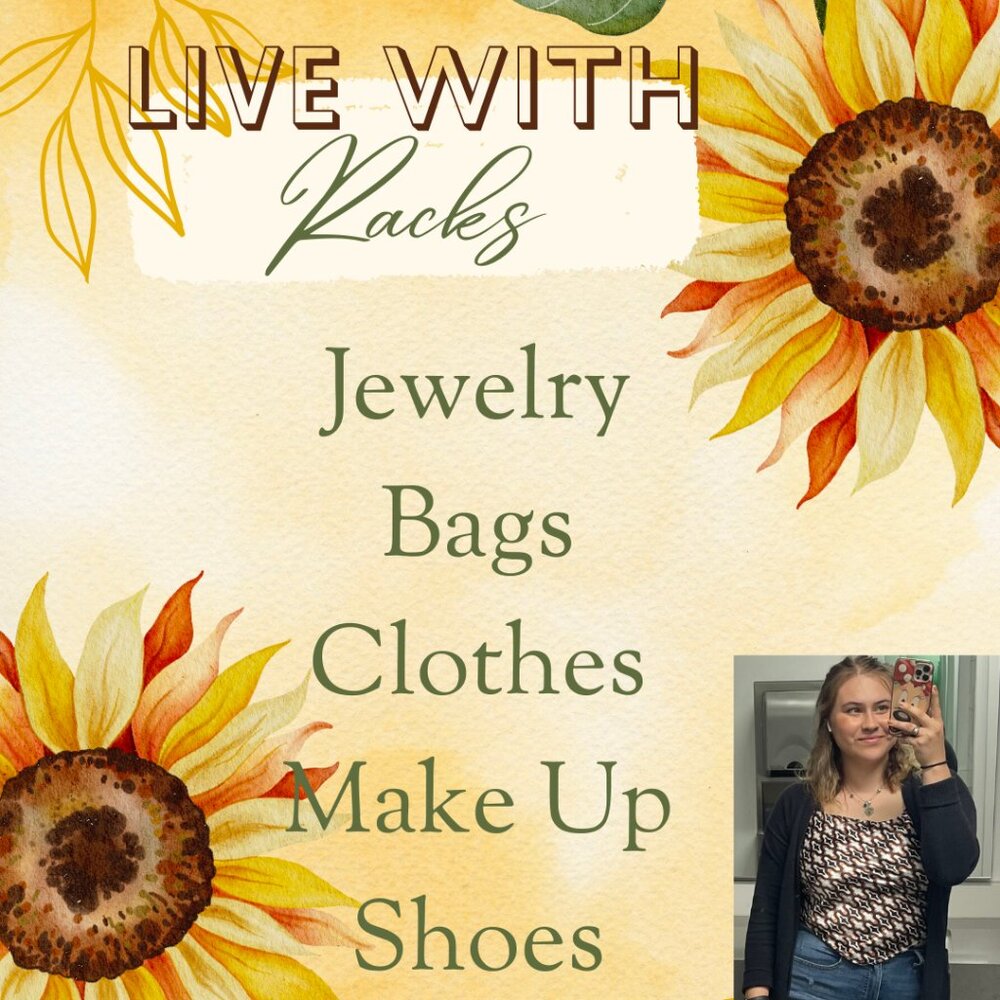 LIVE WITH RACKS!!!!!! 🦞🌻